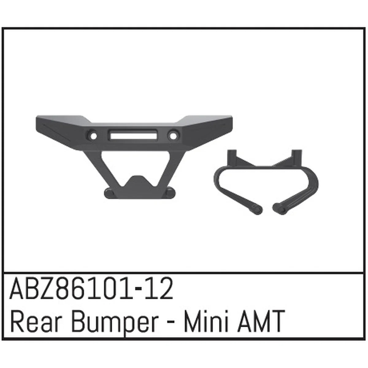 Absima Stoßfänger hinten - Mini AMT ABZ86101-12