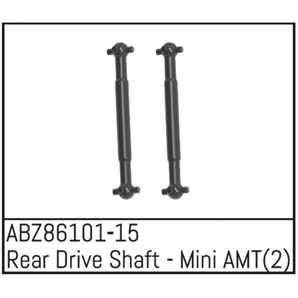 Absima Antriebswellen hinten - Mini AMT (2) ABZ86101-15