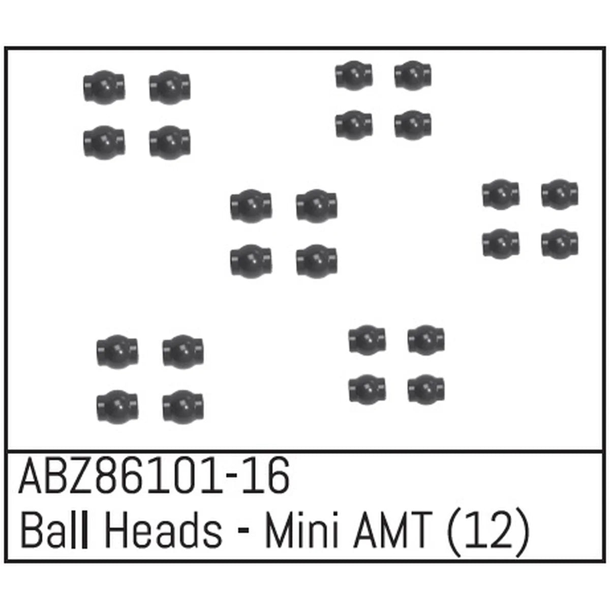 Absima Kugelkopf - Mini AMT (12) ABZ86101-16