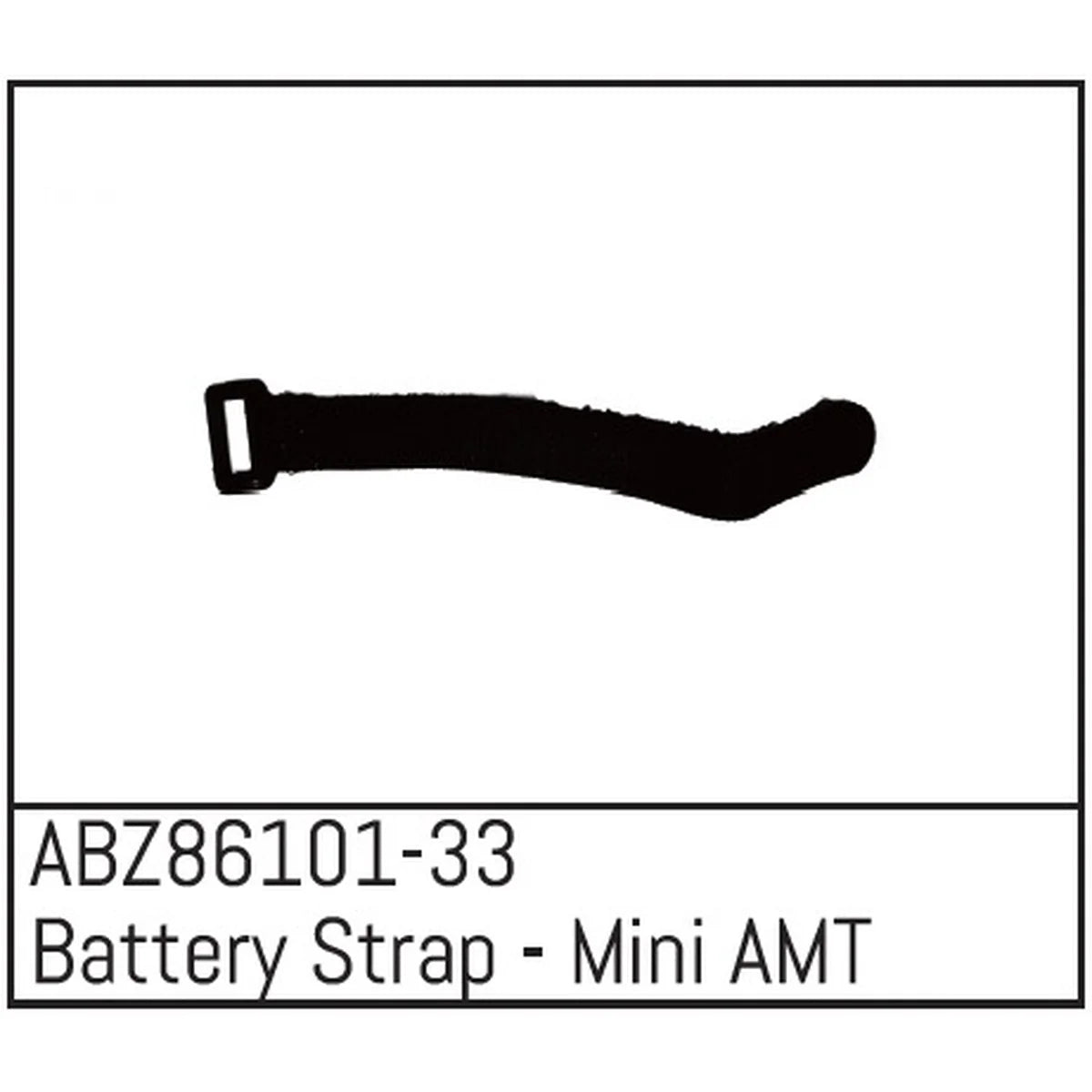 Absima Akku-Haltegurt - Mini AMT ABZ86101-33