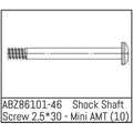 Absima Dämpferkolbenstange Schrauben 2.5x30 - Mini AMT (10) ABZ86101-46