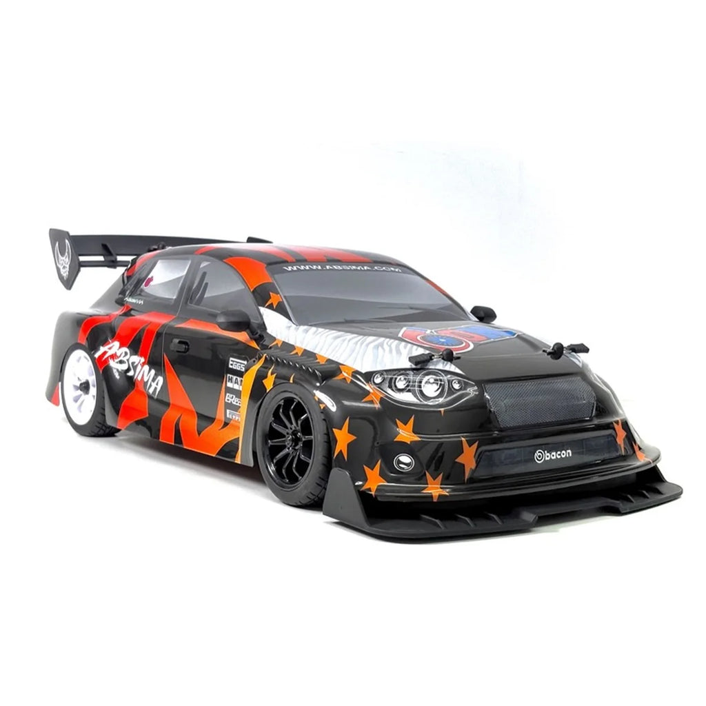 Absima Aero-X On-road brushed 4WD + NiMH 2000mAh 12230-Set im Maßstab 1:10 Onroad RTR – Seitenansicht