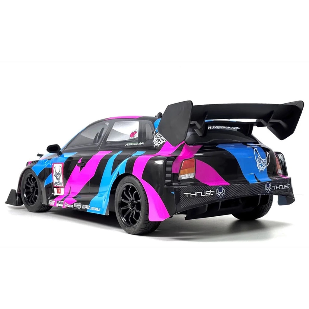 Absima Aero-X On-road brushless 4WD 12231 im Maßstab 1:10 Onroad RTR – Rückansicht