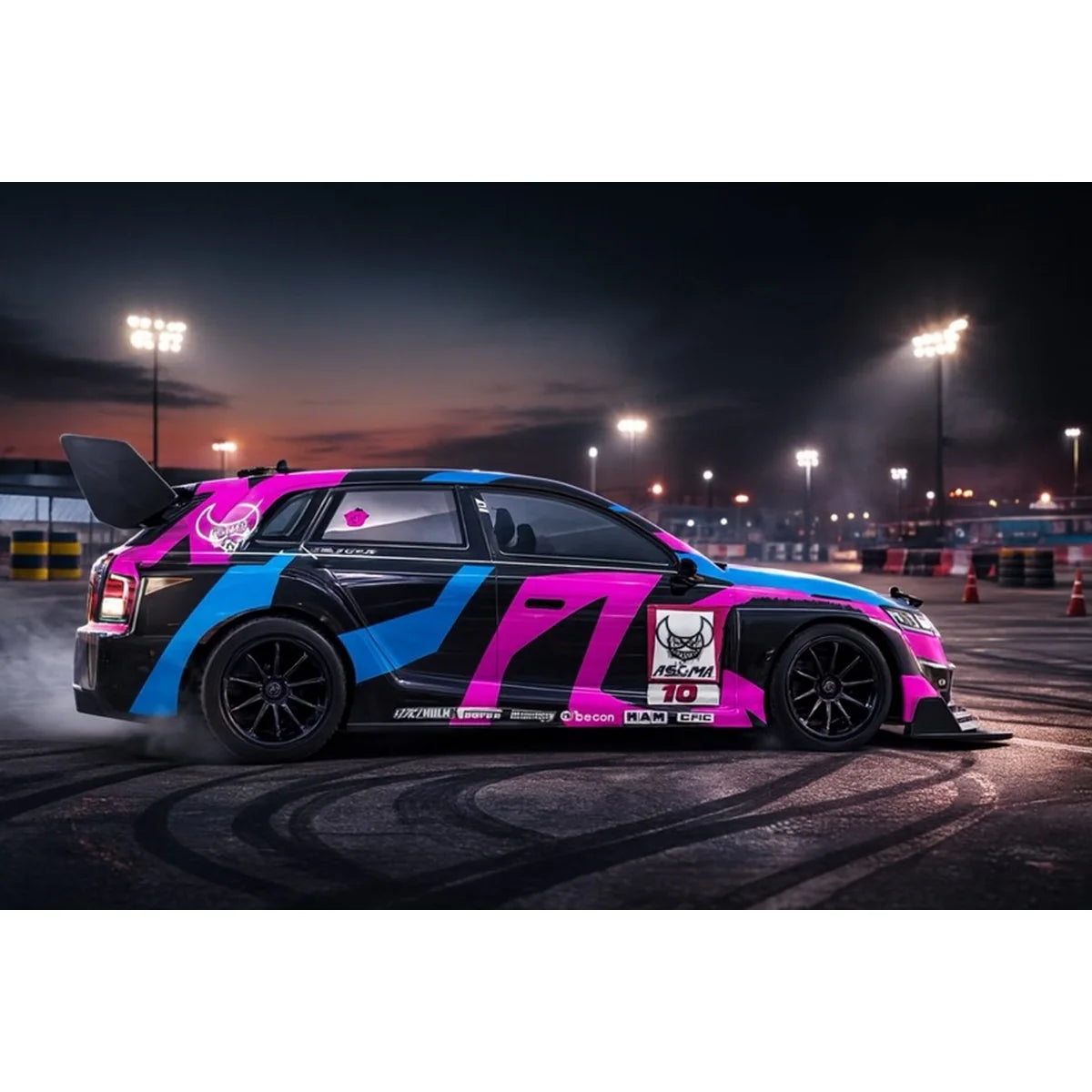 Absima Aero-X On-road brushless 4WD 12231 im Maßstab 1:10 Onroad RTR – Seitenansicht