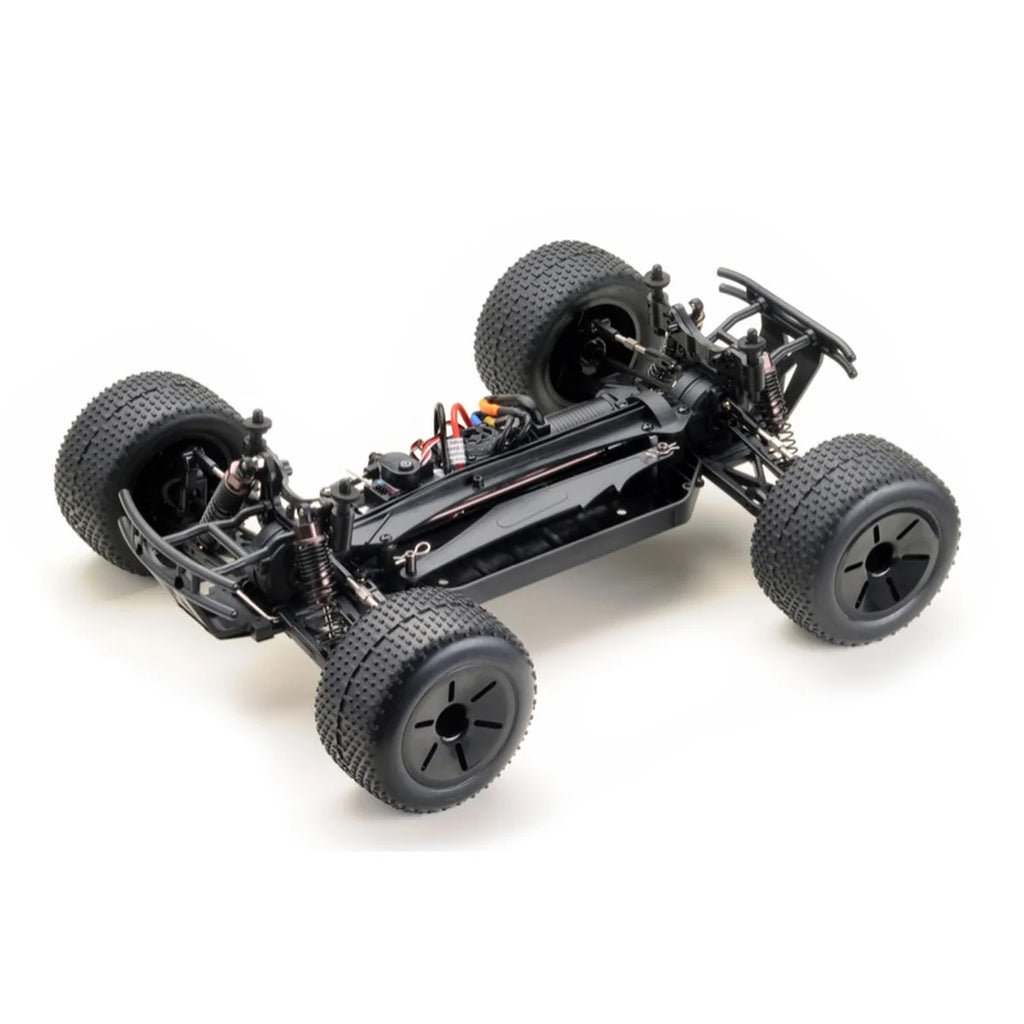 Absima AT3.4-V2 BL Truggy 4WD Brushless 12243V2 im Maßstab 1:10 Truggy RTR – Draufsicht Chassis ohne Karosserie