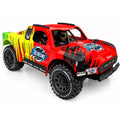 Absima Bashcore BL/3S 4WD Rot/Grün 12124 im Maßstab 1:12 Short Course Truck RTR – Frontansicht