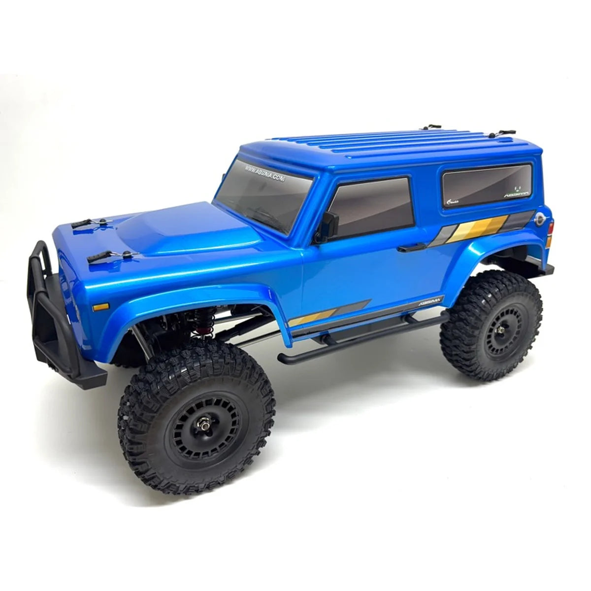 Absima Bronco Crawler CR4.4eco Blau 12052 im Maßstab 1:10 Crawler RTR – Seitenansicht