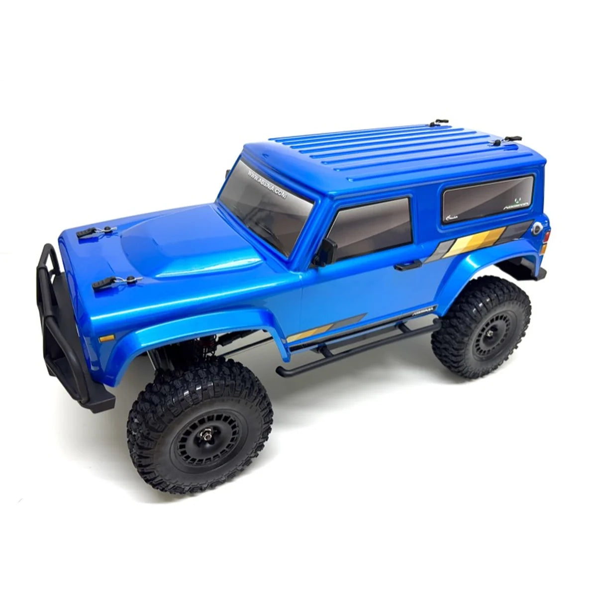 Absima Bronco Crawler CR4.4eco Blau 12052 im Maßstab 1:10 Crawler RTR – Seitenansicht