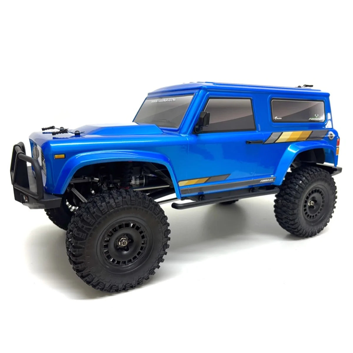 Absima Bronco Crawler CR4.4eco Blau 12052 im Maßstab 1:10 Crawler RTR – Seitenansicht