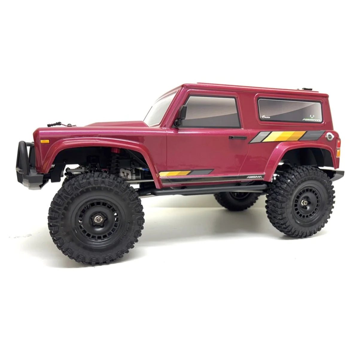 Absima Bronco Crawler CR4.4eco Rot 12053 im Maßstab 1:10 Crawler RTR – Seitenansicht