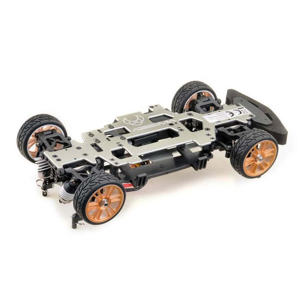 Absima Fun Maker Tourenwagen BL Neon Genesis 16011 im Maßstab 1:16 Onroad RTR – Unteransicht Chassis ohne Karosserie
