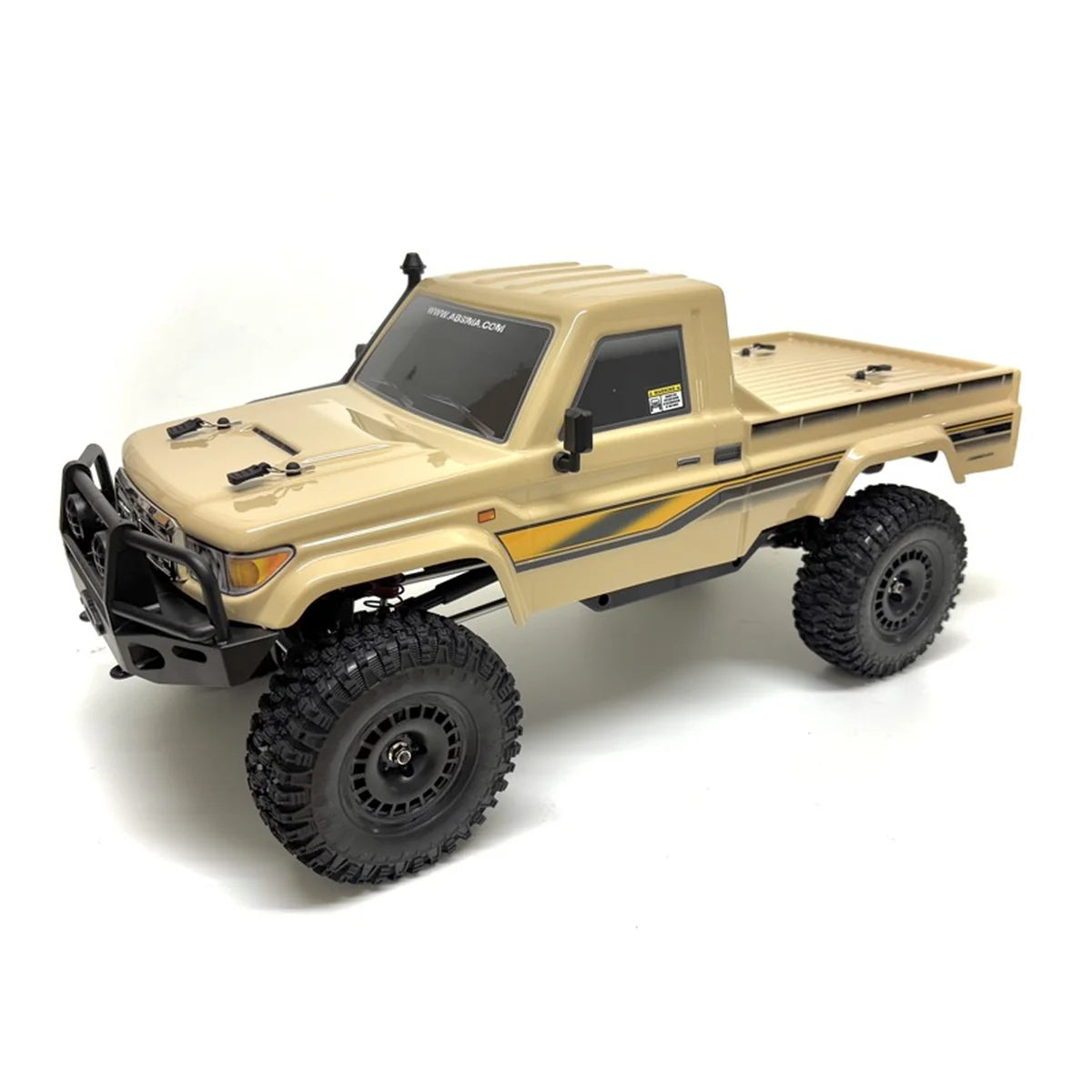 Absima Hilux Crawler CR4.4eco Sandfarben 12051 im Maßstab 1:10 Crawler RTR – Seitenansicht