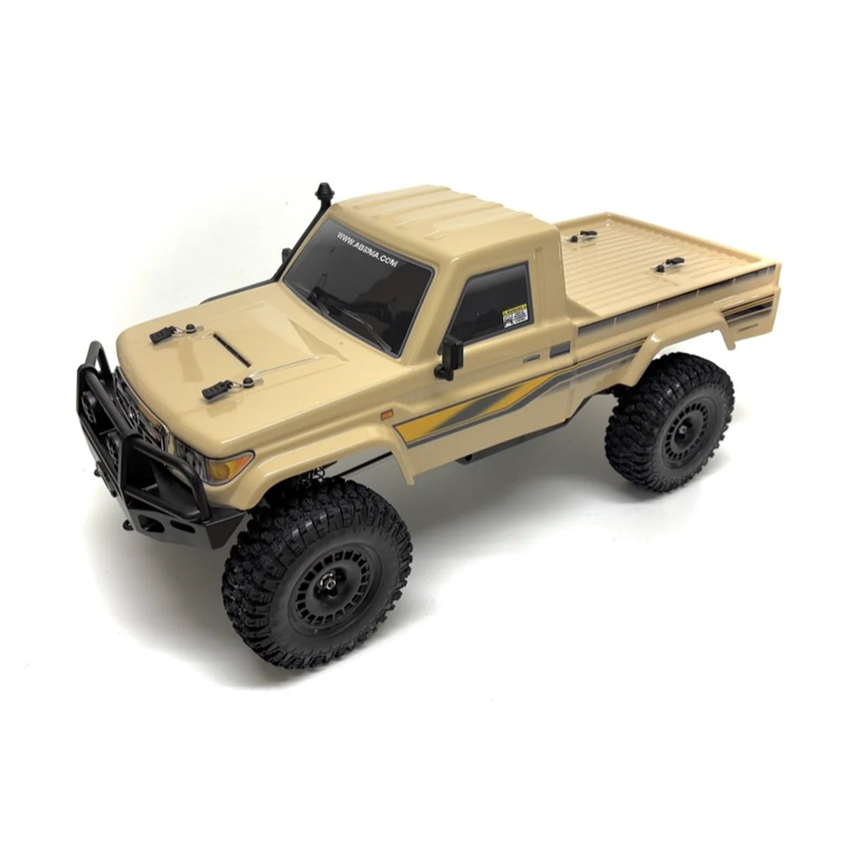 Absima Hilux Crawler CR4.4eco Sandfarben 12051 im Maßstab 1:10 Crawler RTR – Seitenansicht