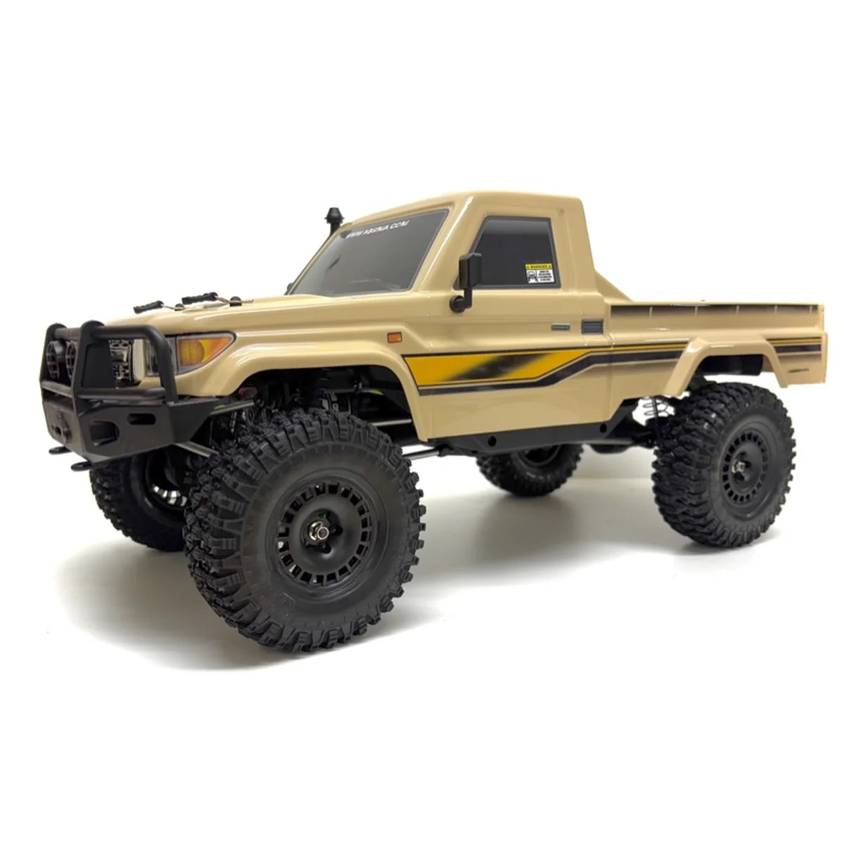 Absima Hilux Crawler CR4.4eco Sandfarben 12051 im Maßstab 1:10 Crawler RTR – Seitenansicht