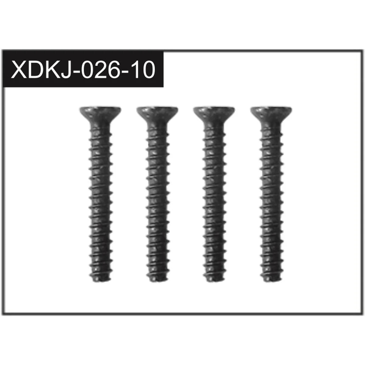 Absima 2x10 Schrauben (4) J-026-10