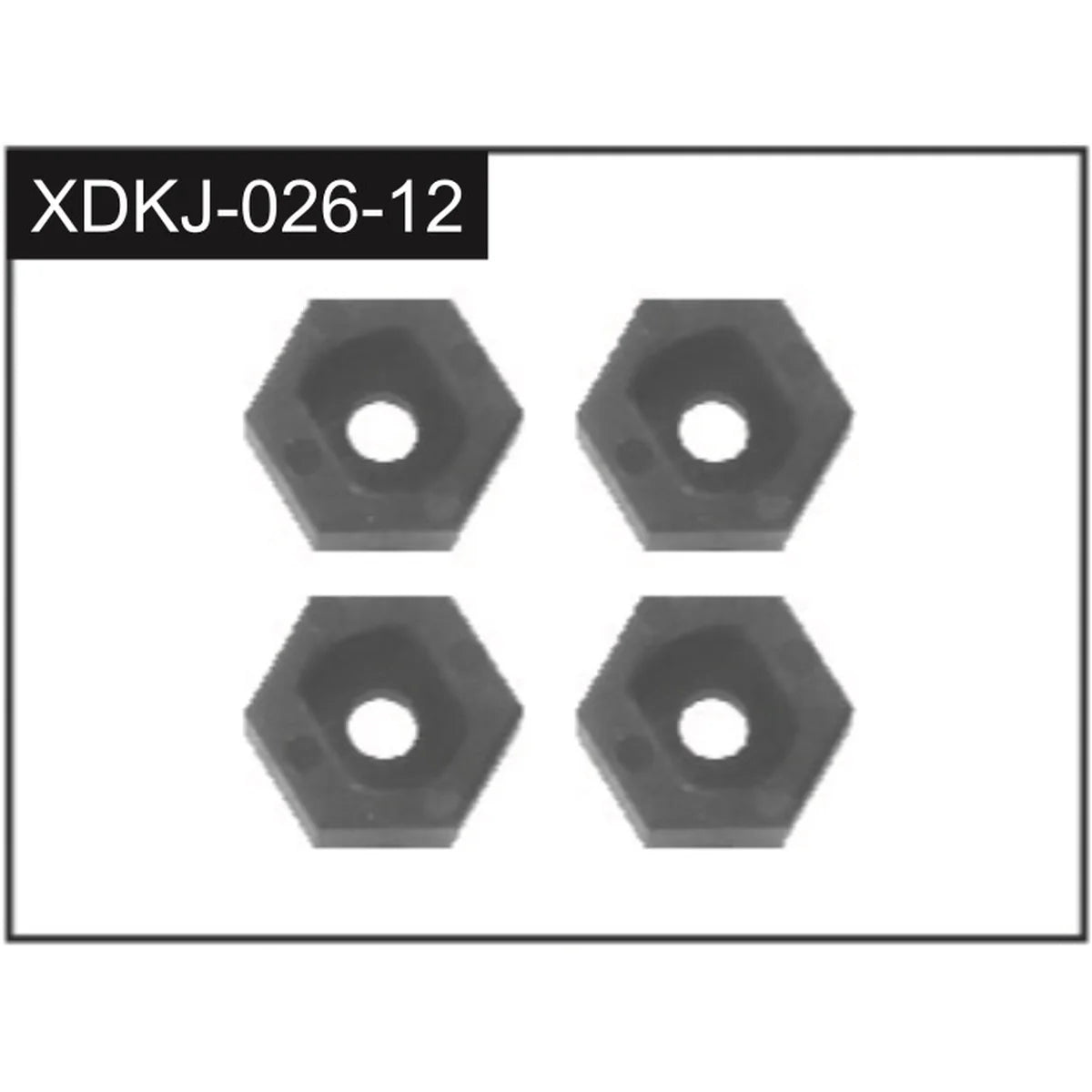 Absima Radmitnehmer (4) J-026-12