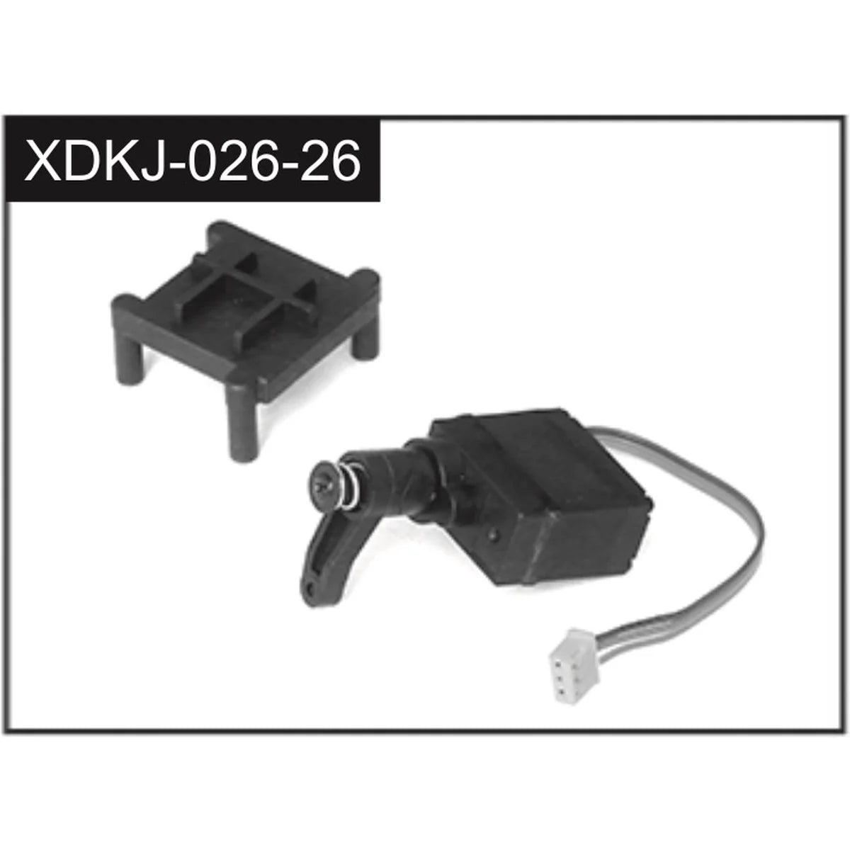 Absima Servo mit Querlenker & Halteplatte J-026-26