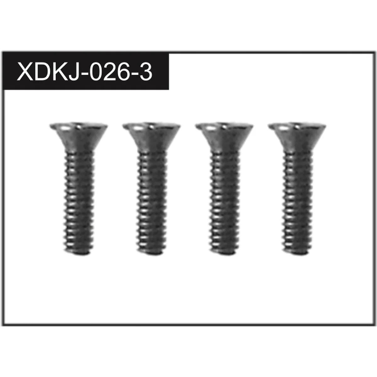 Absima 2x8 Schrauben (4) J-026-3