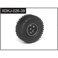 Absima Spare Wheel (2 pcs.) Reckless/Devotee Blau J-026-39 blue