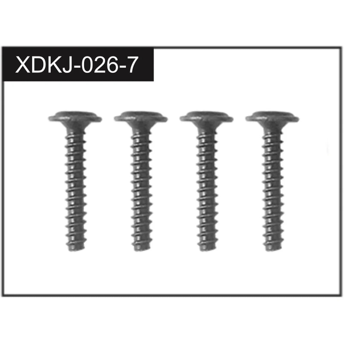 Absima 2.3x14 Schrauben (4) J-026-7