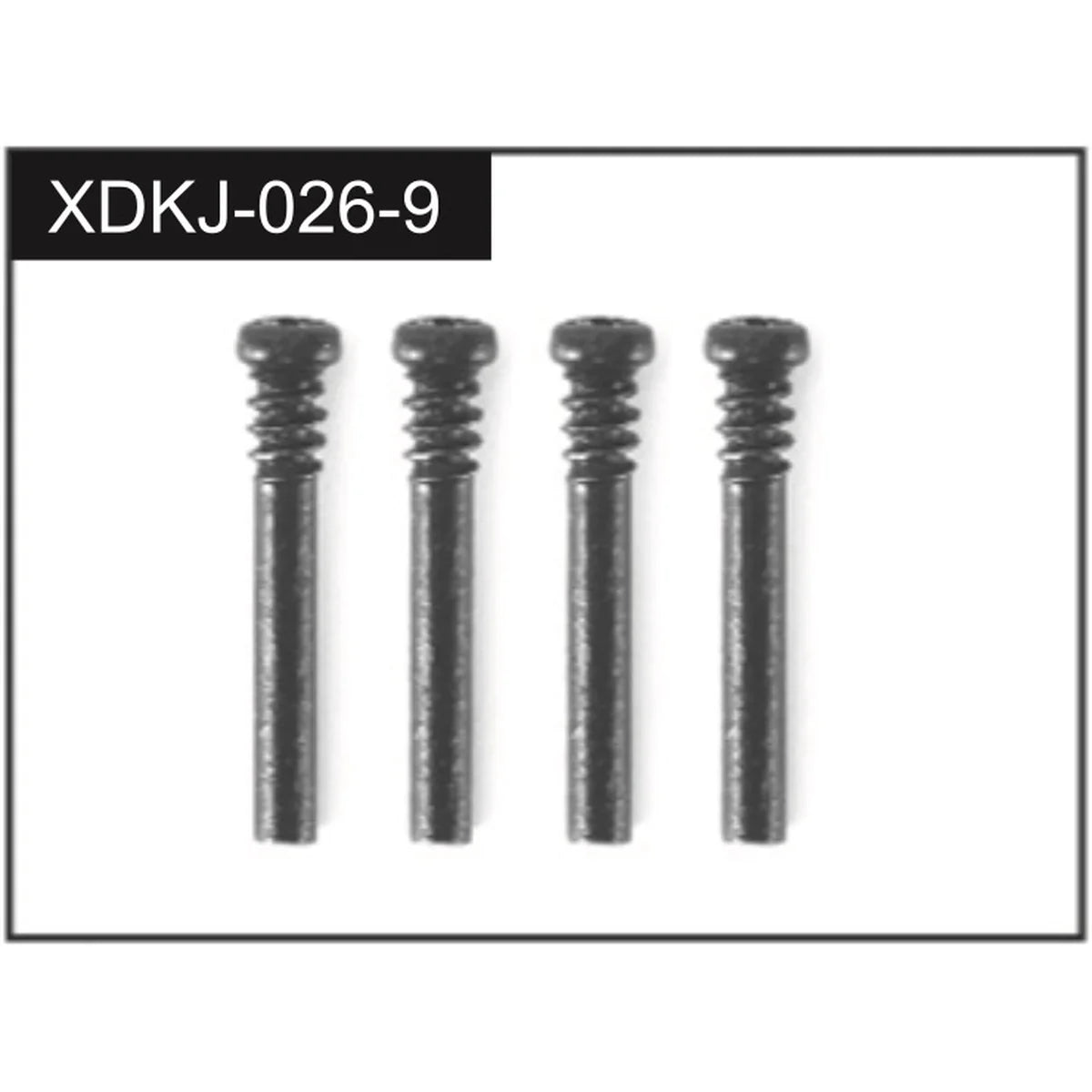 Absima 2.5x19 Schrauben (4) J-026-9