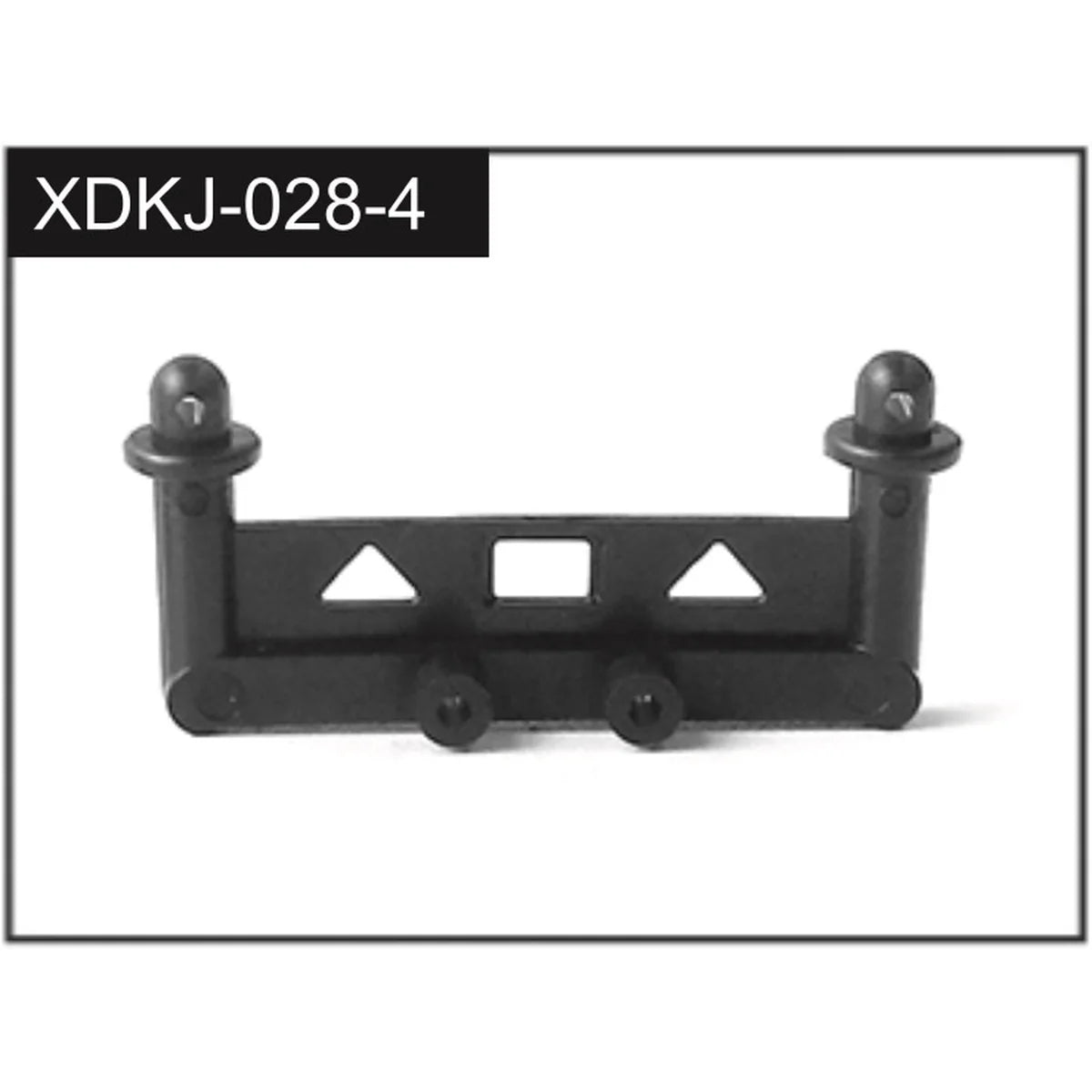 Absima Karosseriehalter hinten (Rapid) J-028-4