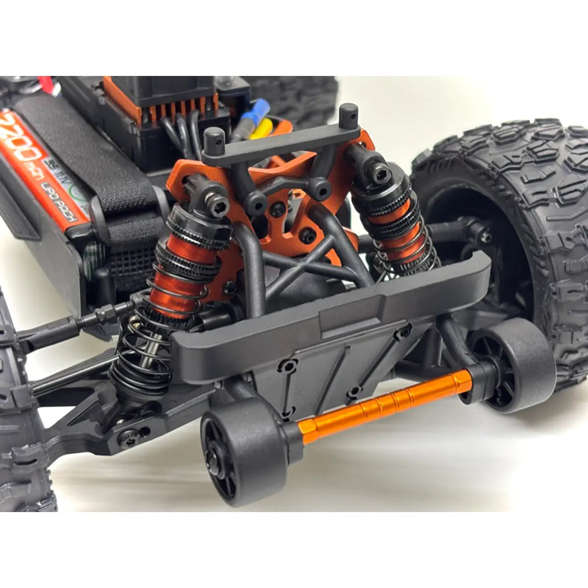 Absima MINI AMT BL/3S Monster Truck 1:16 RTR Blau 16031 – Wheelie-Bar hinten