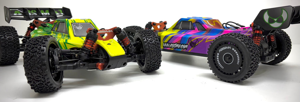 Absima Neon Furry 3S brushless Buggy 1:12 4WD RTR Grün 12121 – beide Farben