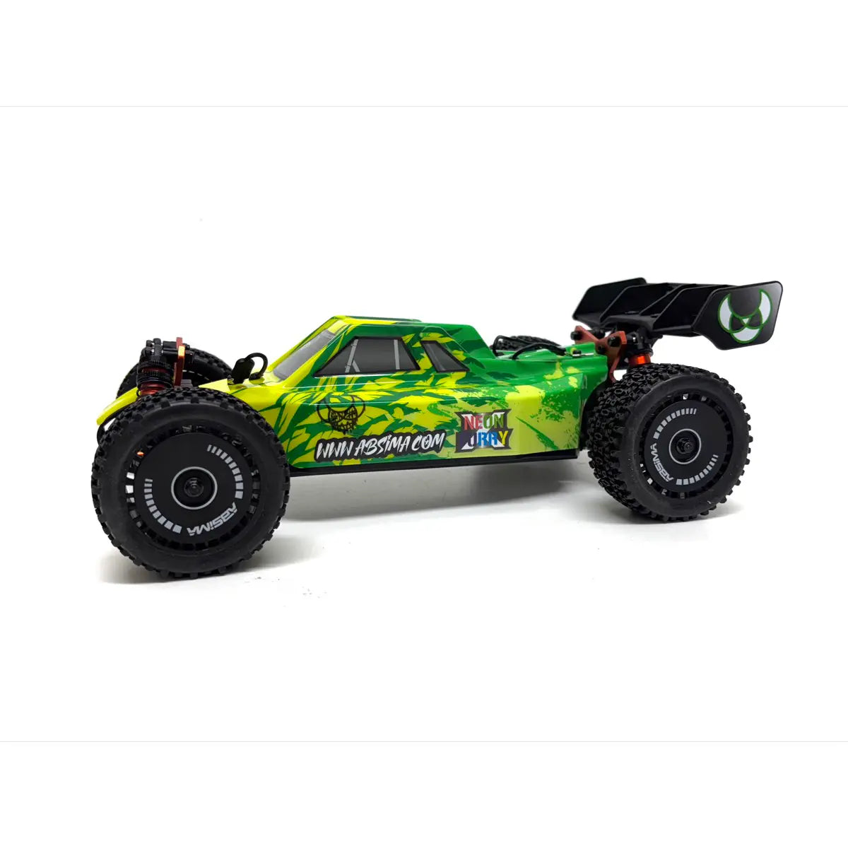 Absima Neon Furry 3S brushless Buggy 1:12 4WD RTR Grün 12121 – Seitenansicht
