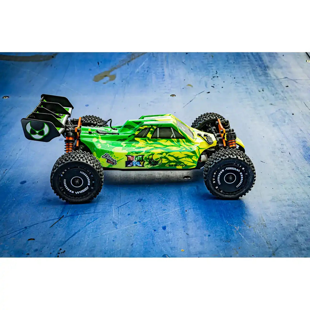 Absima Neon Furry 3S brushless Buggy 1:12 4WD RTR Grün 12121 – Frontansicht