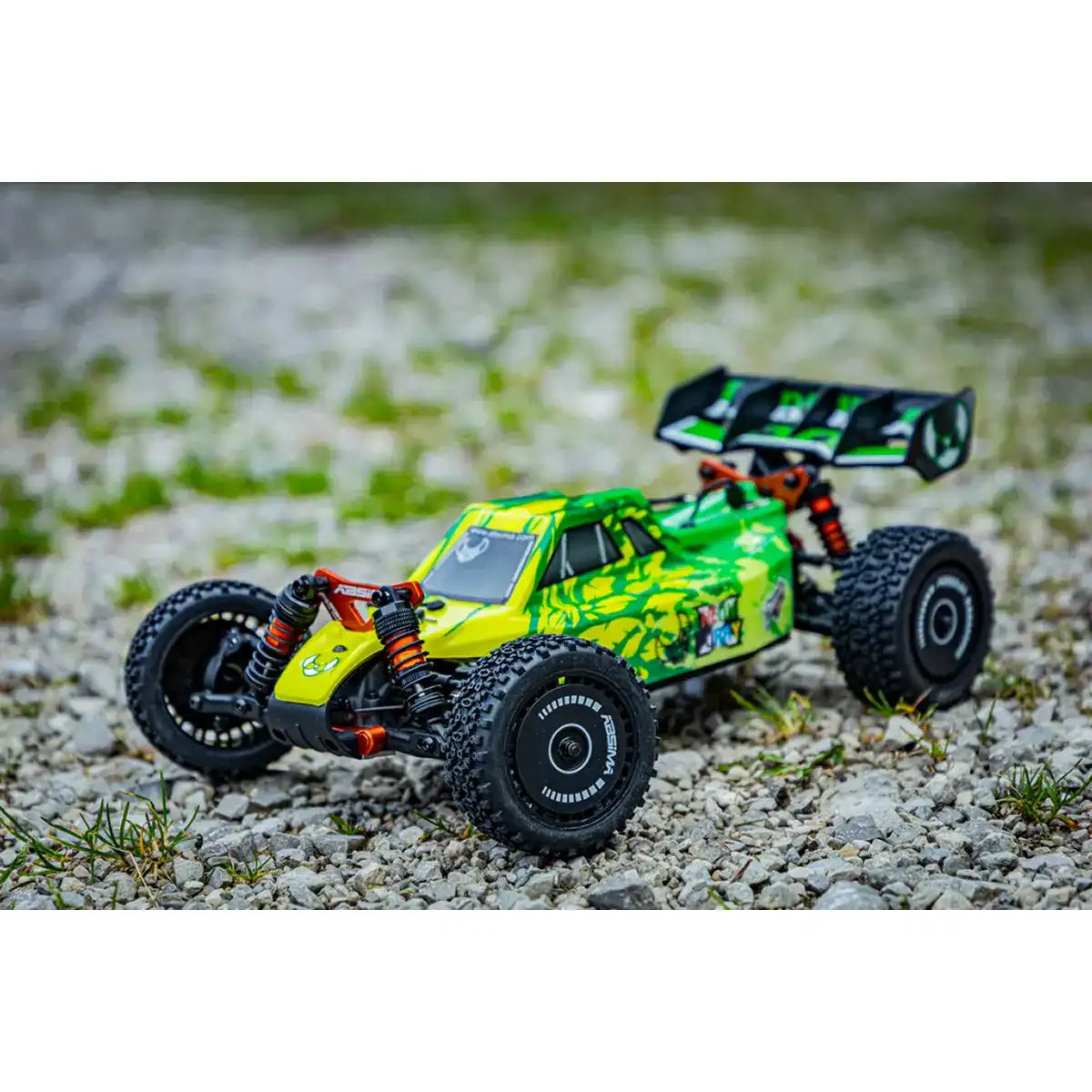 Absima Neon Furry 3S brushless Buggy 1:12 4WD RTR Grün 12121 – Actionbild im Gelände