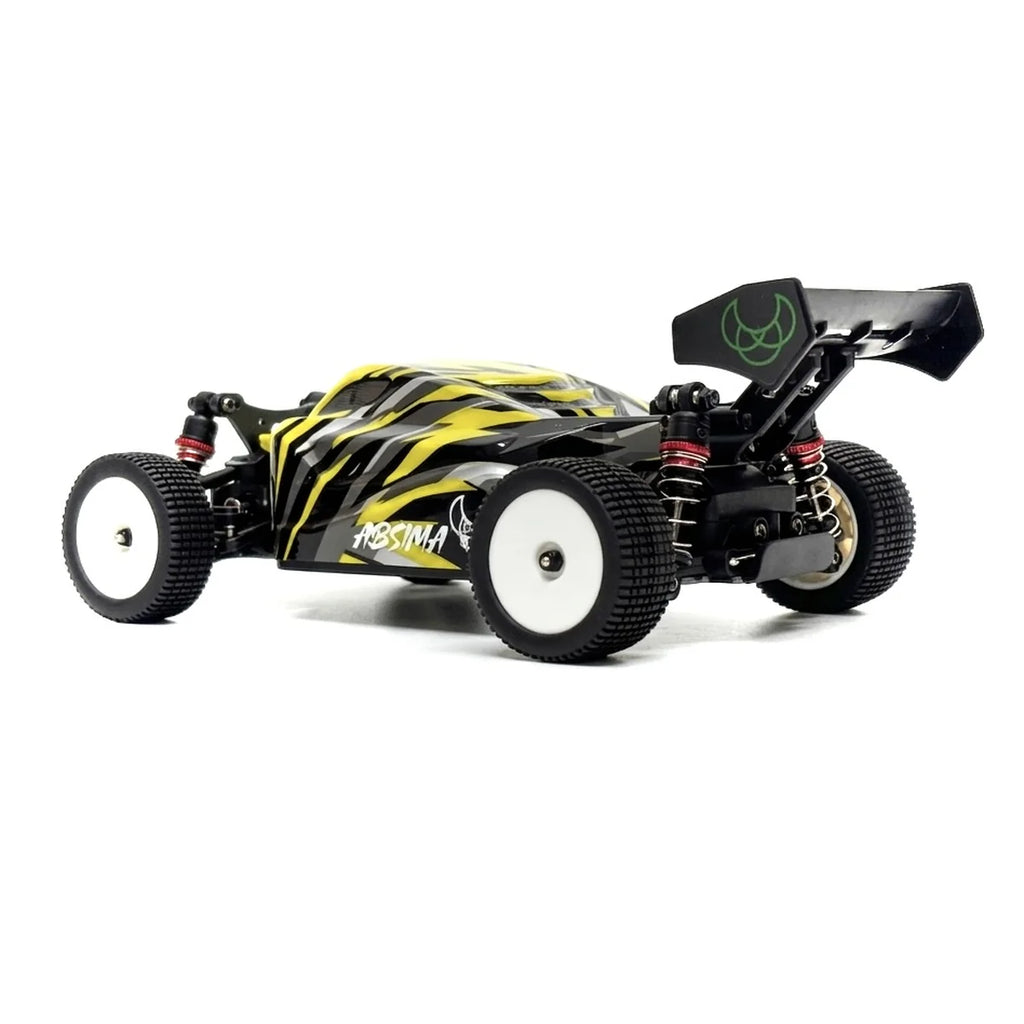 Absima Pulse 4WD Buggy mit Gyro Gelb 10015 im Maßstab 1:24 Buggy RTR – Seitenansicht