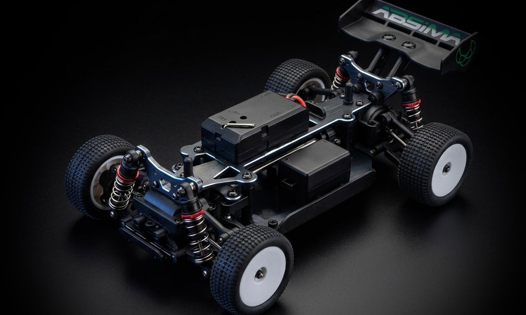Absima Pulse 4WD Buggy 1:24 RTR mit Gyro Rot 10016 – Chassis