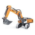 Absima Yigong RC Bagger 1:50 Die-Cast RTR Version 1 Gelb/Weiß 80001 – Seitenansicht