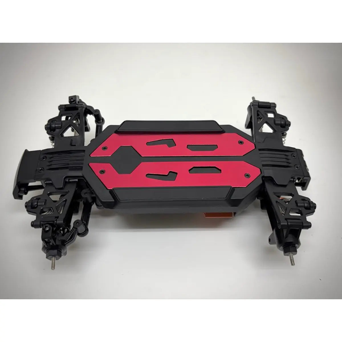 Absima Reckless Rock Racer 1:20 LED 4WD brushed RTR Grün 10030 – Chassis von unten