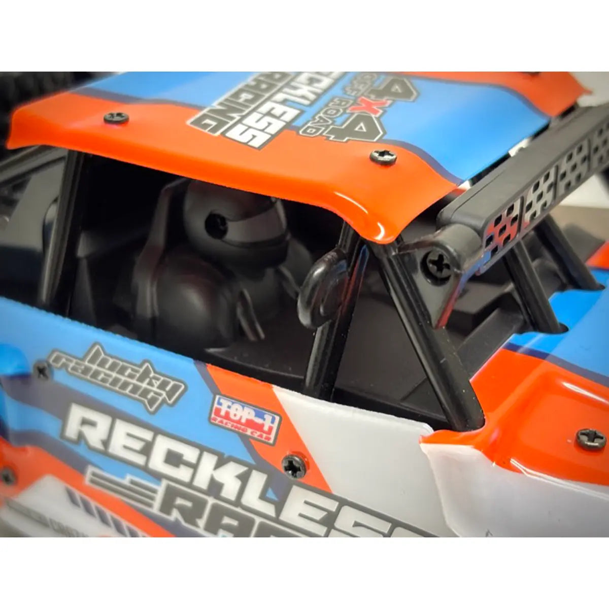 Absima Reckless Rock Racer 1:20 LED 4WD brushed RTR Grün 10030 – Fahrerfigur