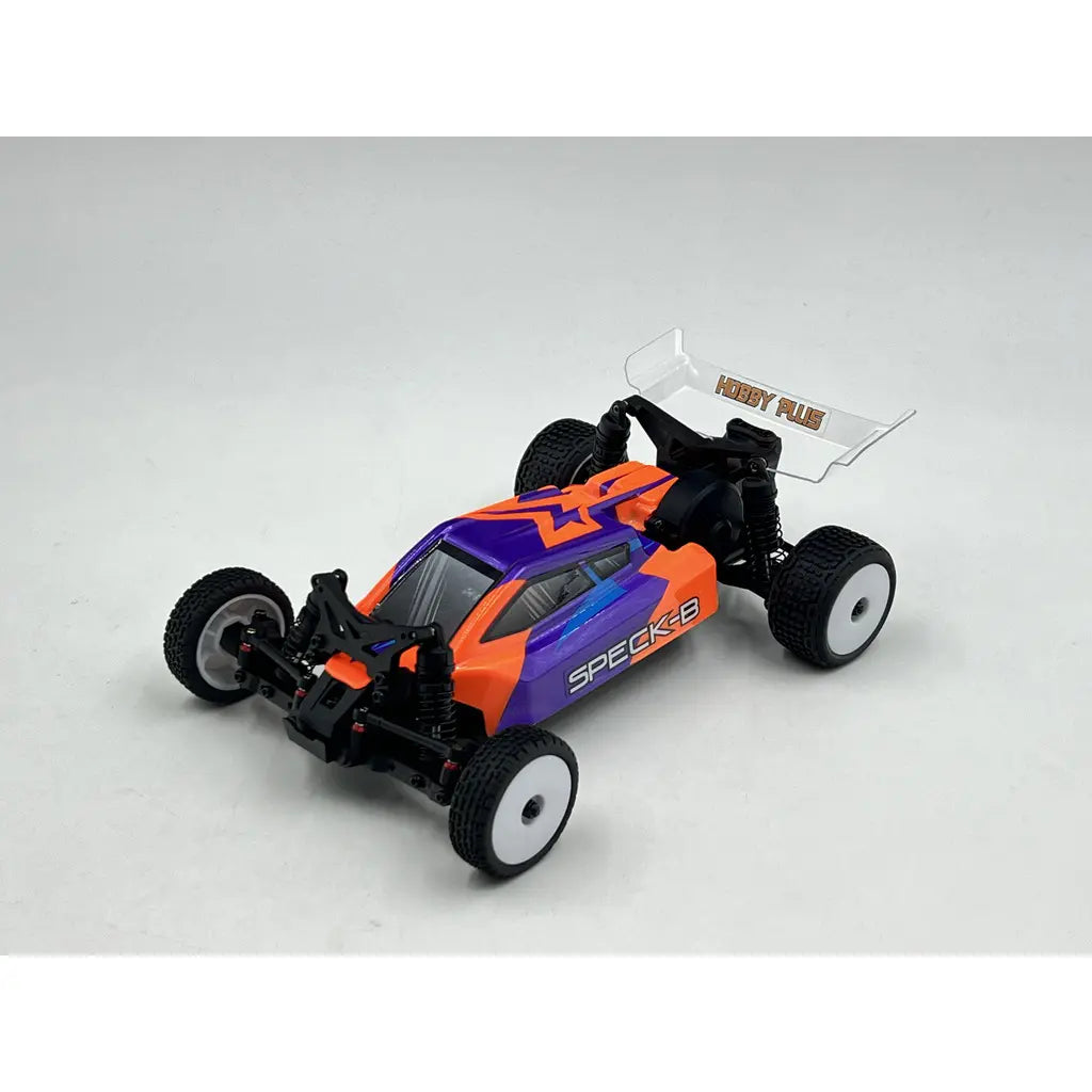 Hobby Plus Speck-B RC Buggy 1:24 2WD RTR Orange HBP2410250-C2 – Schrägansicht vorne Studio