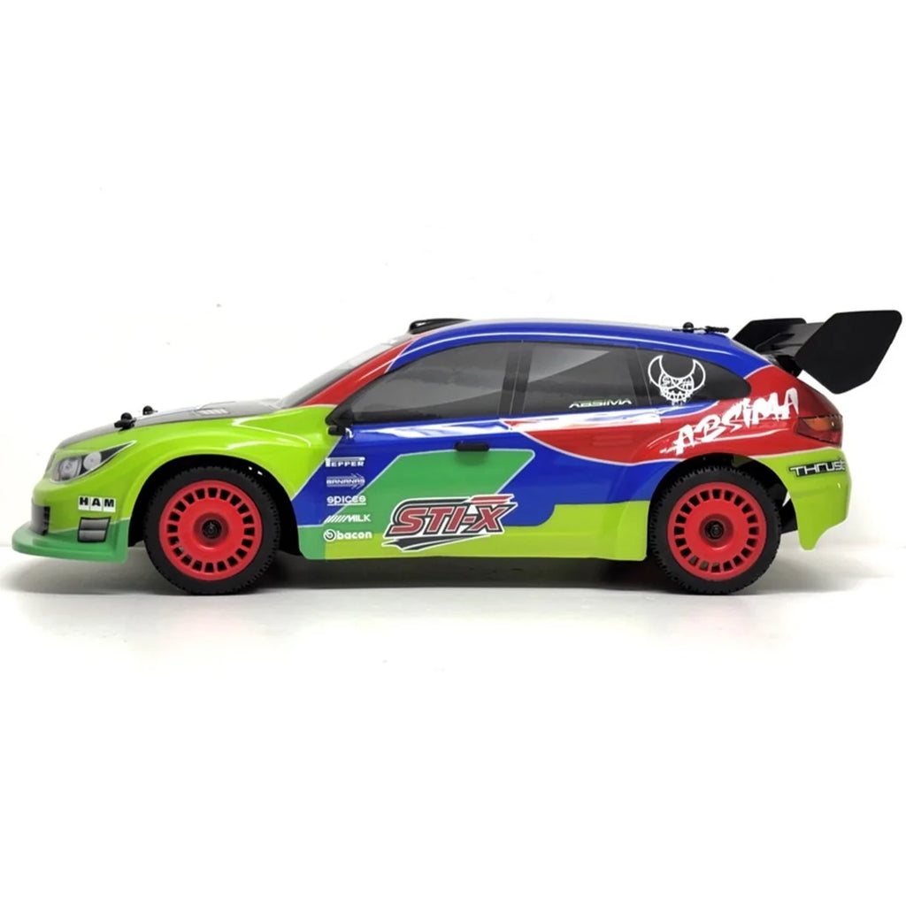 Absima STi-X Rally brushless 4WD 12234 im Maßstab 1:10 Rally RTR – Seitenansicht