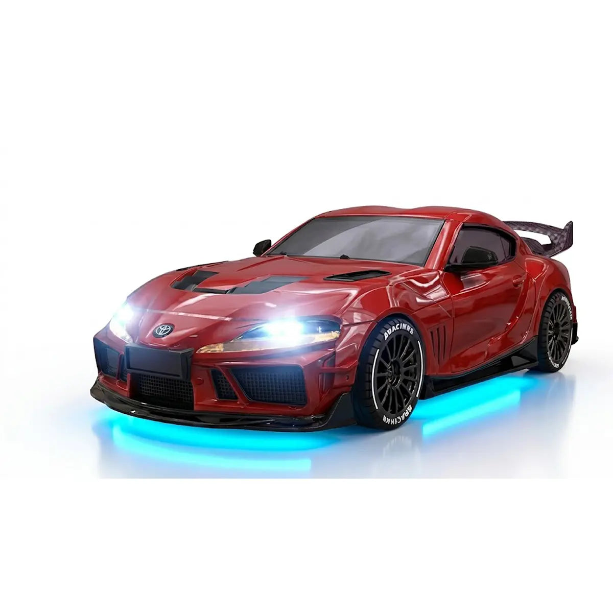 Absima Supra Drift/Race Car 4WD 1:43 RTR Rot 10042 – mit LED-Beleuchtung