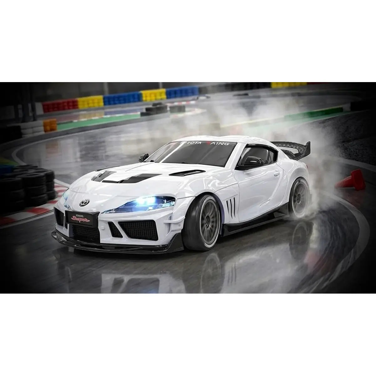 Absima Supra Drift/Race Car 4WD 1:43 RTR Weiß 10043 – Drift-Action