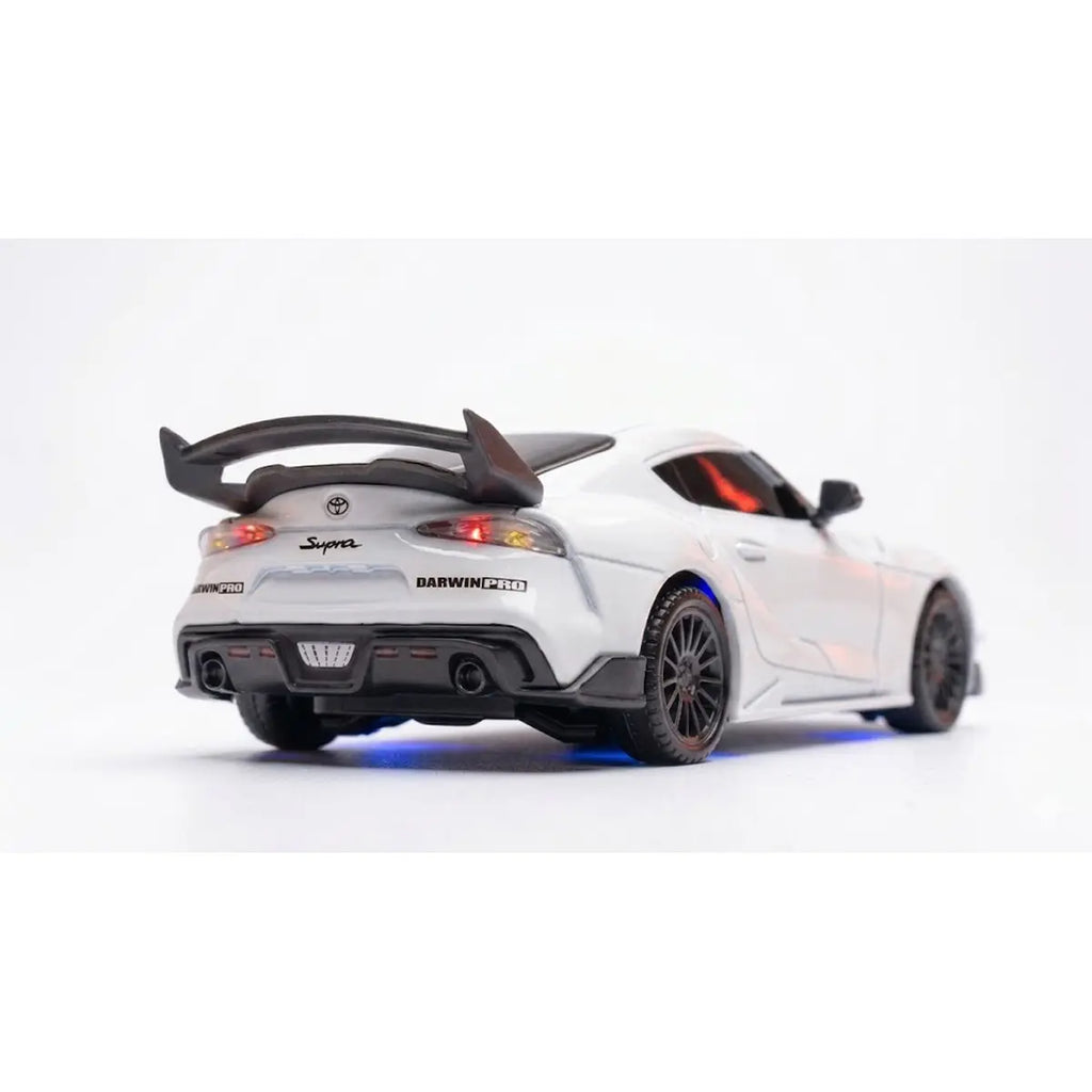 Absima Supra Drift/Race Car 4WD 1:43 RTR Weiß 10043 – Heckansicht
