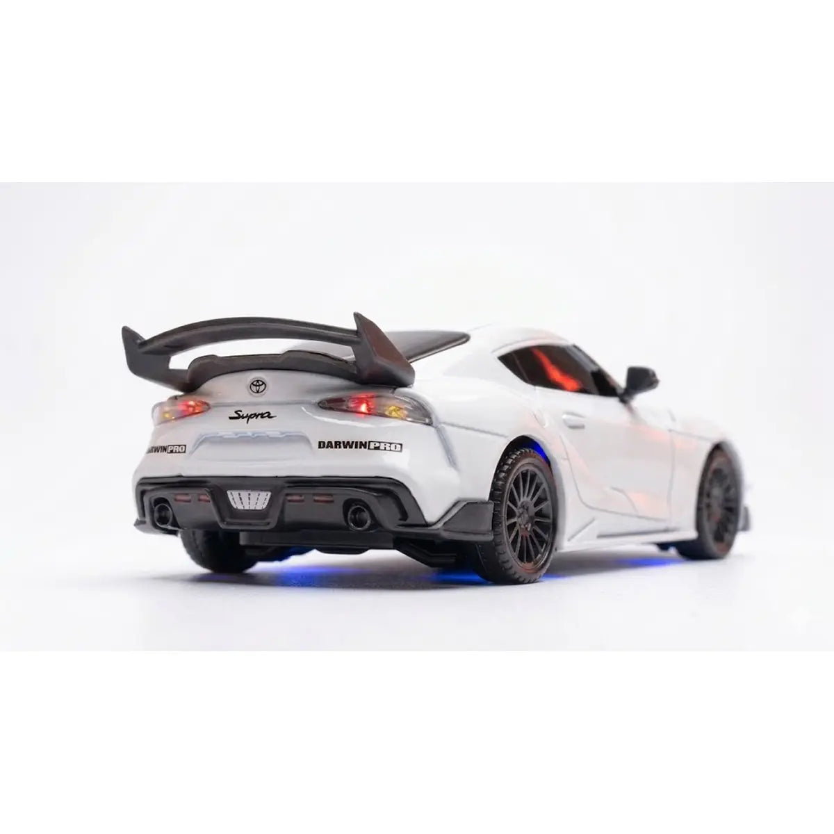 Absima Supra Drift/Race Car 4WD 1:43 RTR Weiß 10043 – Heckansicht
