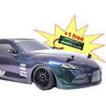 Absima SupraSlide Drift Fahrzeug brushed 4WD + NiMH 2000mAh 12232-Set im Maßstab 1:10 Drift RTR – Frontansicht