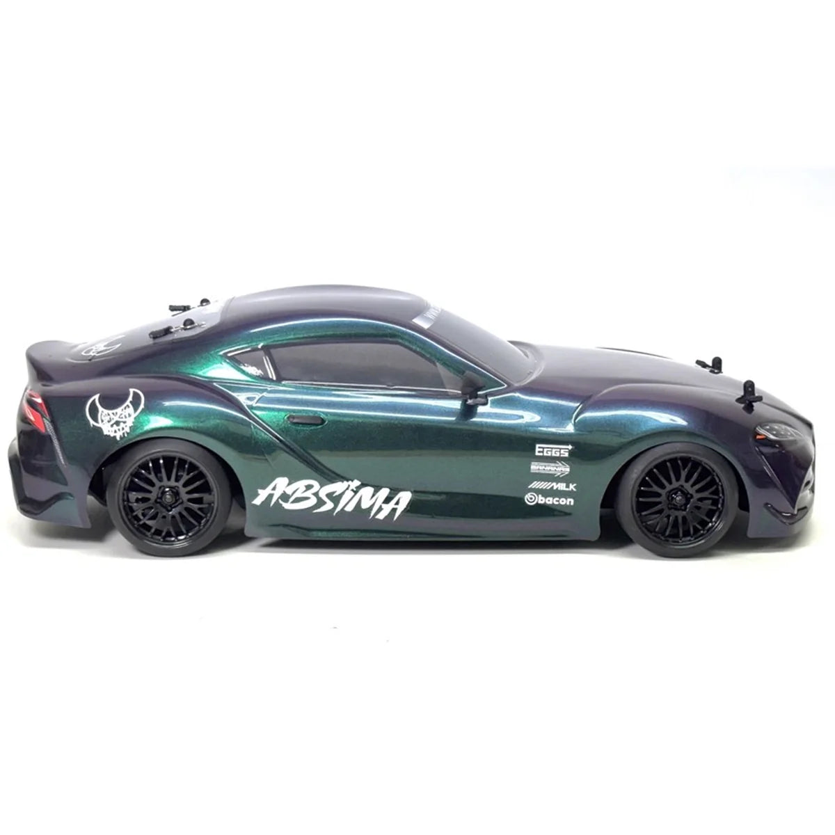 Absima SupraSlide Drift Fahrzeug brushed 4WD + NiMH 2000mAh 12232-Set im Maßstab 1:10 Drift RTR – Seitenansicht