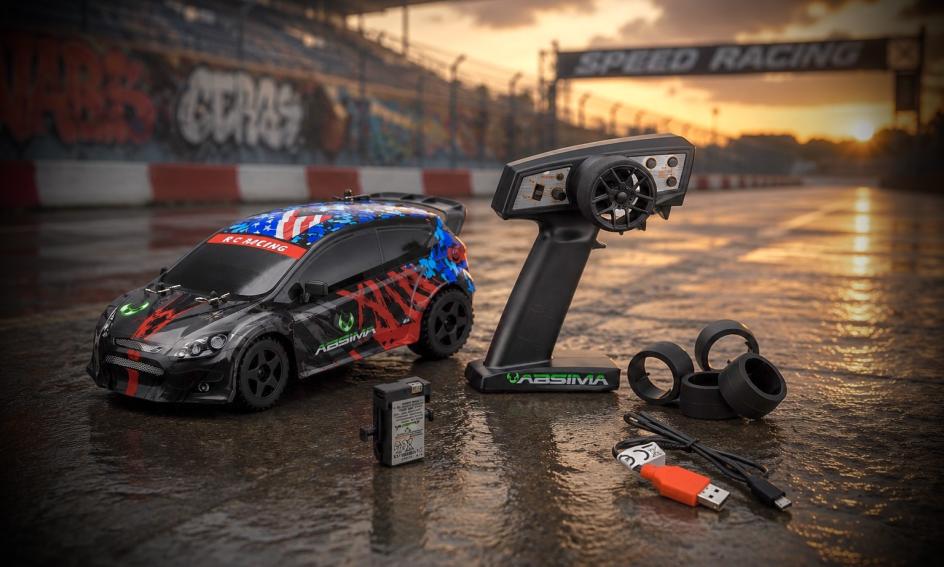 Absima X-Racer Mini Drift Car 1:24 2WD RTR mit ESP 10011 – mit Fernsteuerung