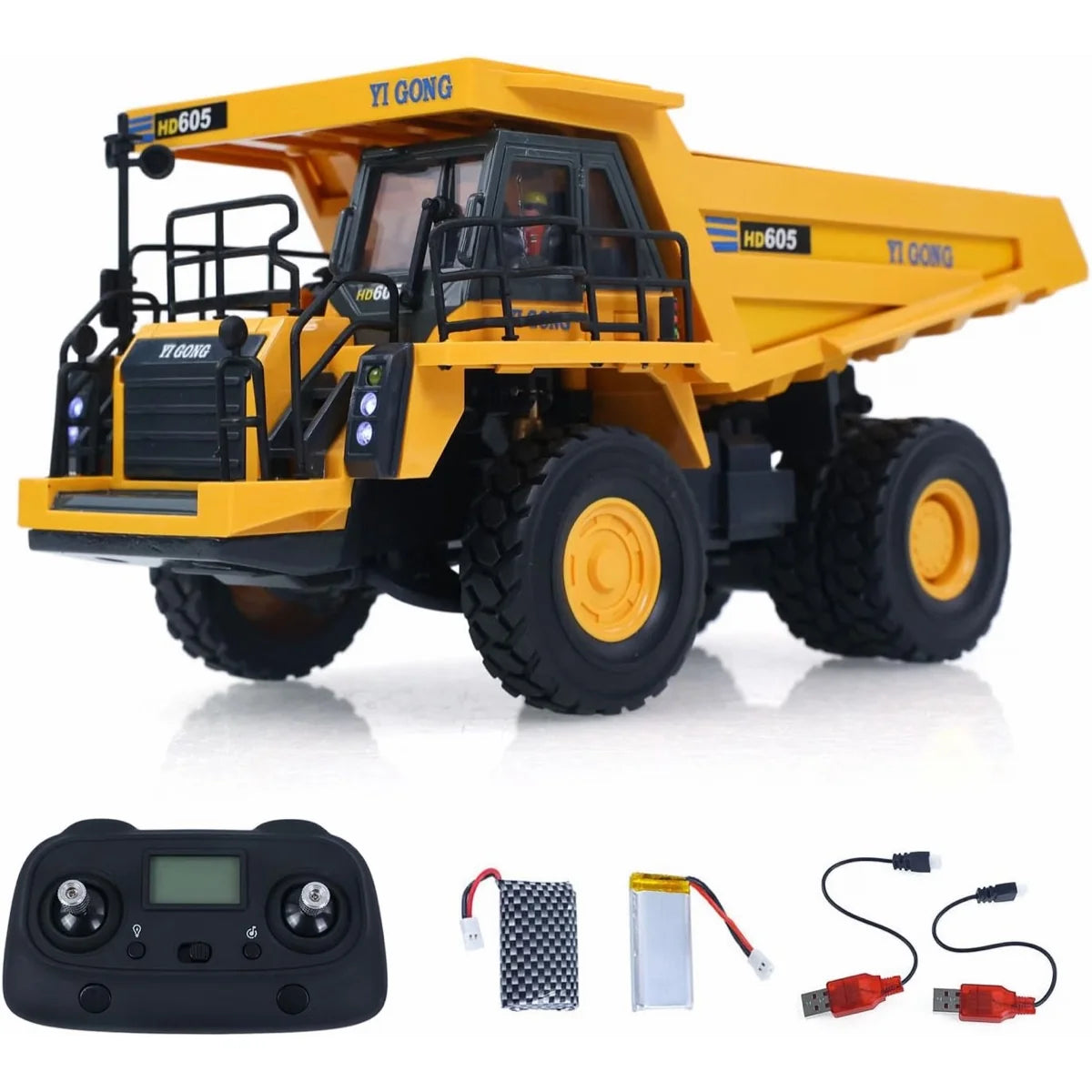 Absima Yigong RC Muldenkipper Die-Cast 80007 im Maßstab 1:50 Baumaschine RTR