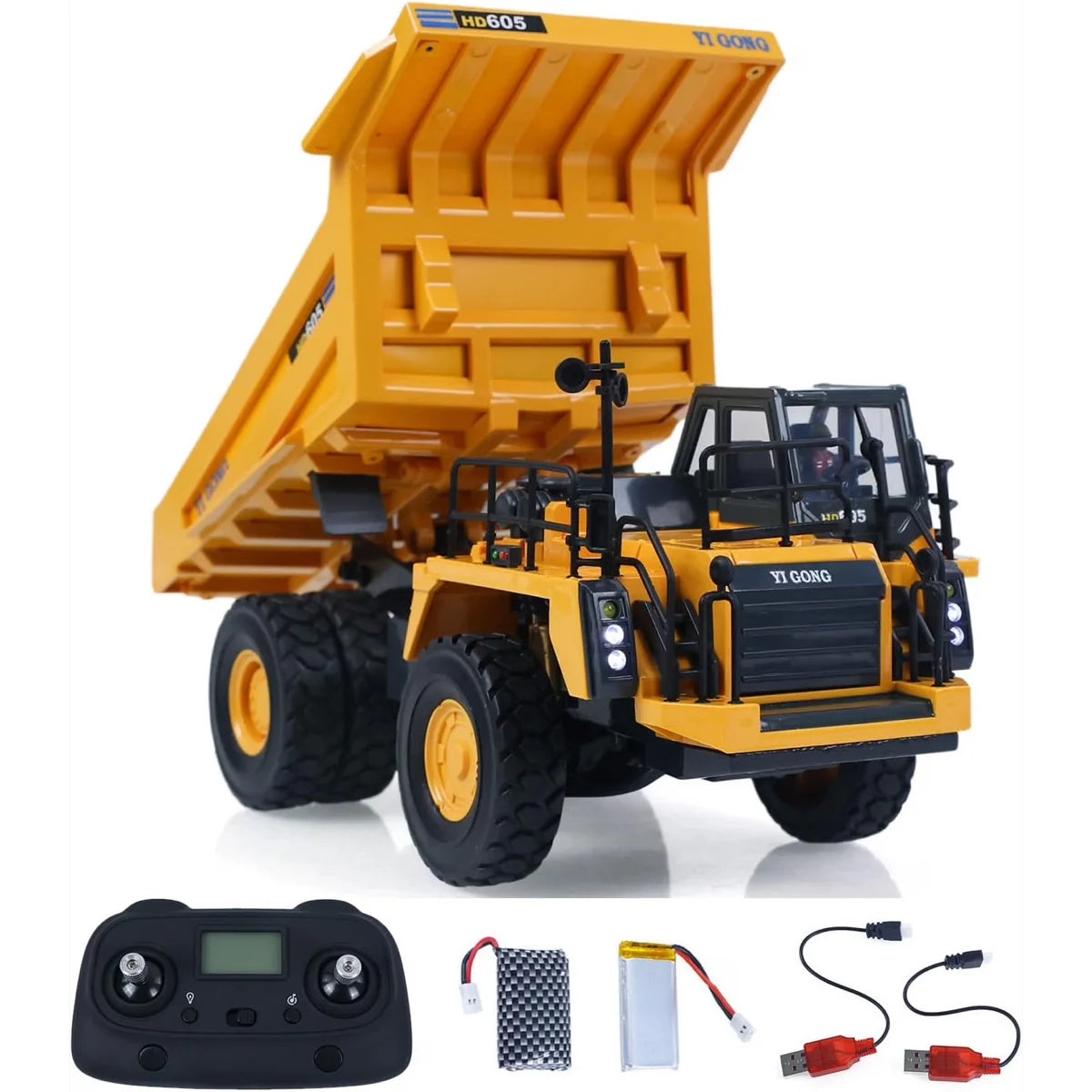 Absima Yigong RC Muldenkipper Die-Cast 80007 im Maßstab 1:50 Baumaschine RTR