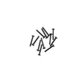 Amewi Rundkopfschraube 4x25mm Innensechskant, Grobgewinde für Buggy Hammerhead 002-TS215