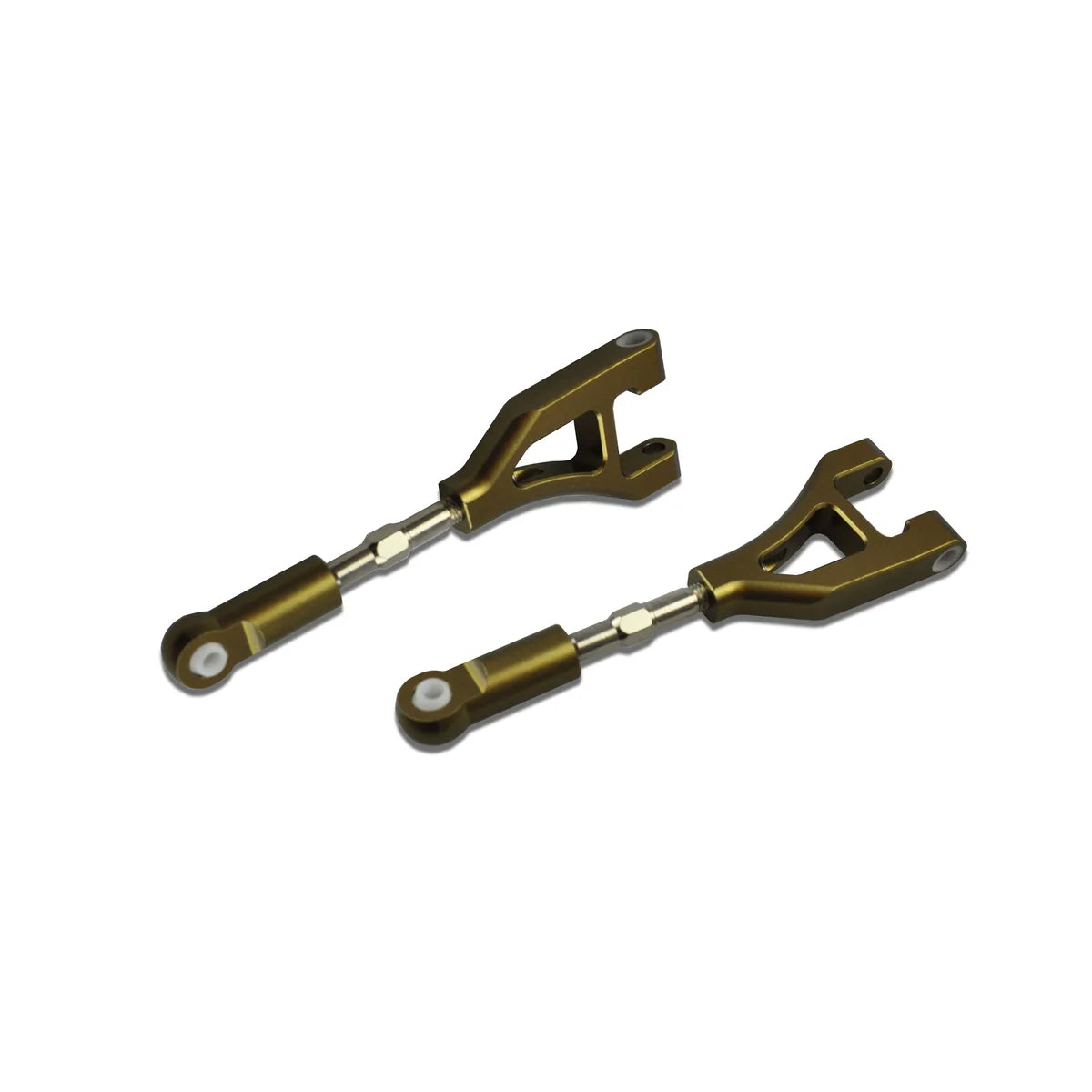 Amewi Querlenker hinten oben Aluminium Gunmetal 2 Stück für Pitbull X Evolution 004-054006E