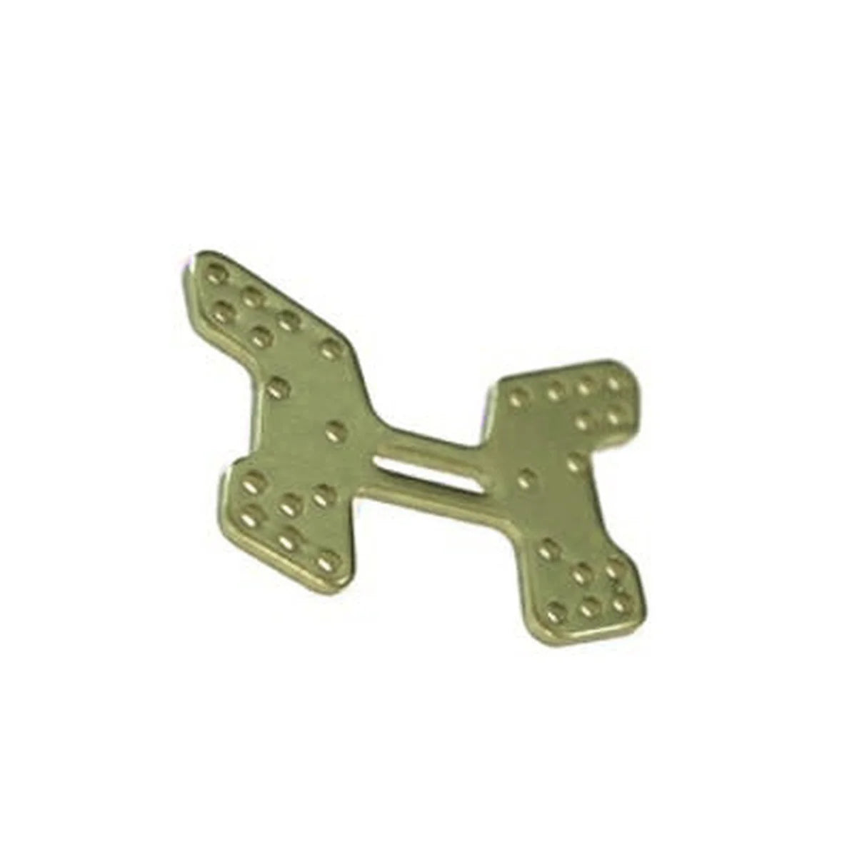 Amewi Dämpferbrücke hinten Aluminium Gunmetal eloxiert 004-06014TI
